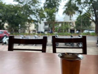 Morning Coffee at a local cafe