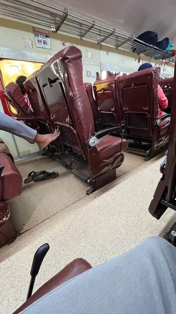 Our civic sense in train