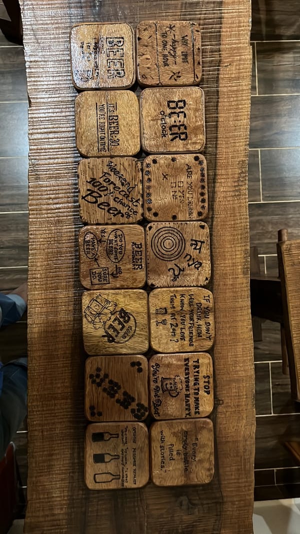 Coasters Custom Made